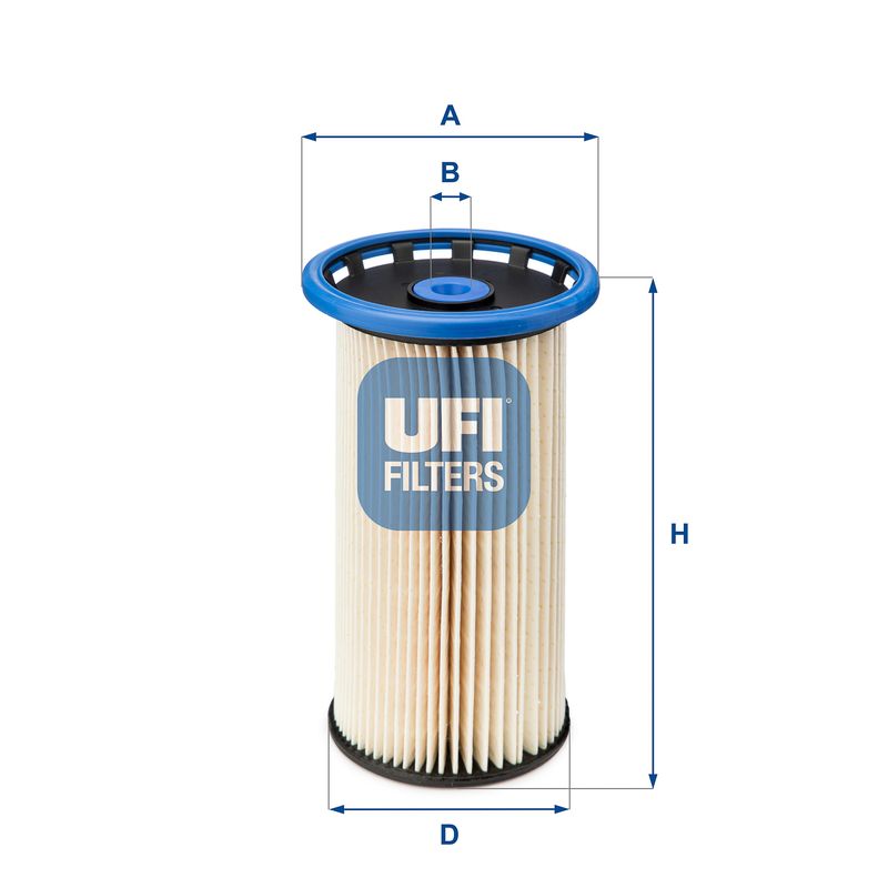 Топливный фильтр UFI 2603800