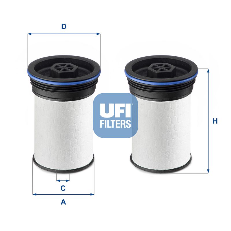 Топливный фильтр UFI 2604202