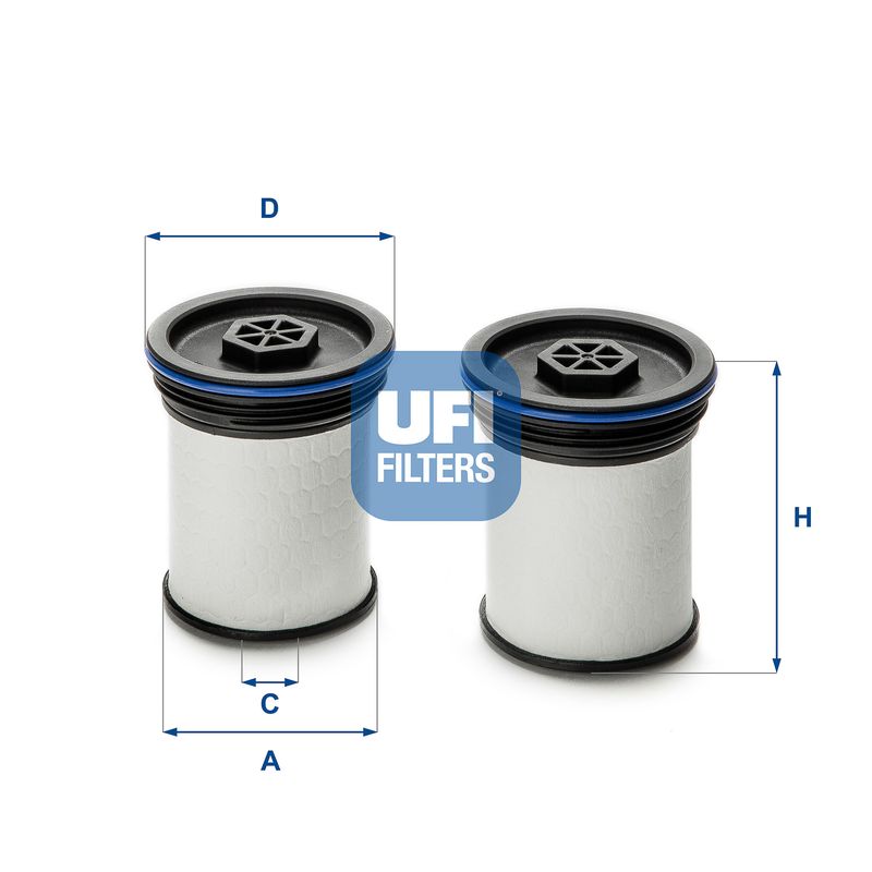 Топливный фильтр UFI 2604700