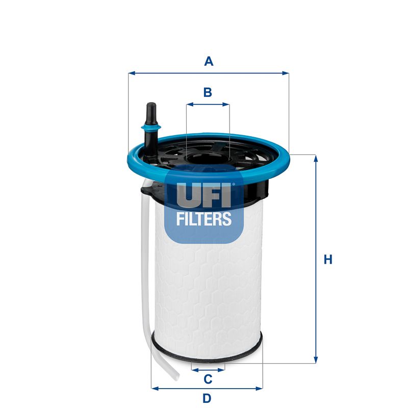 Топливный фильтр UFI 2605200