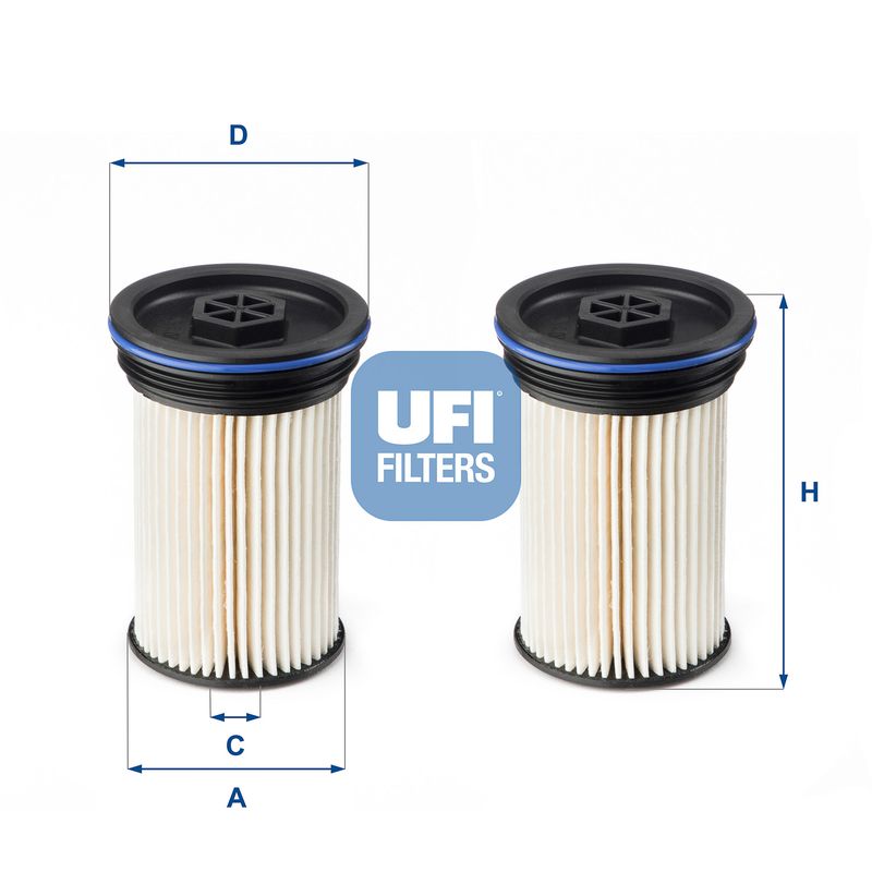 Топливный фильтр UFI 2607100