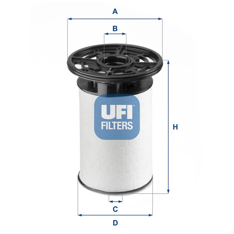 Топливный фильтр UFI 2607600