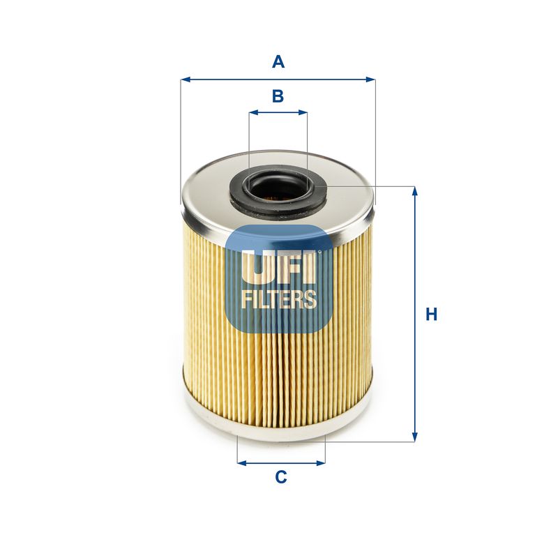 Топливный фильтр UFI 2669500