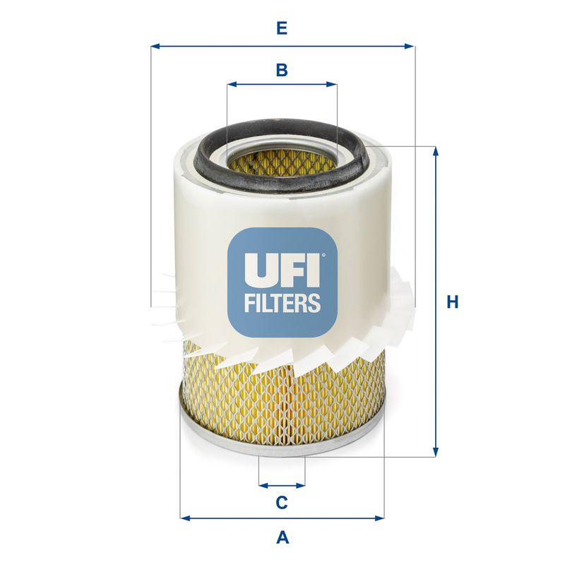 Воздушный фильтр UFI 2728200