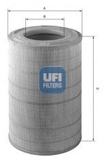 Воздушный фильтр UFI 2735800