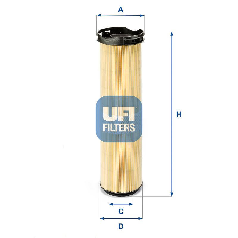 Воздушный фильтр UFI 2758600