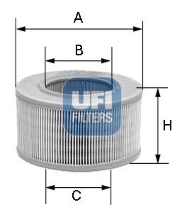Воздушный фильтр UFI 2795600