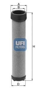 Фильтр добавочного воздуха UFI 27A4400