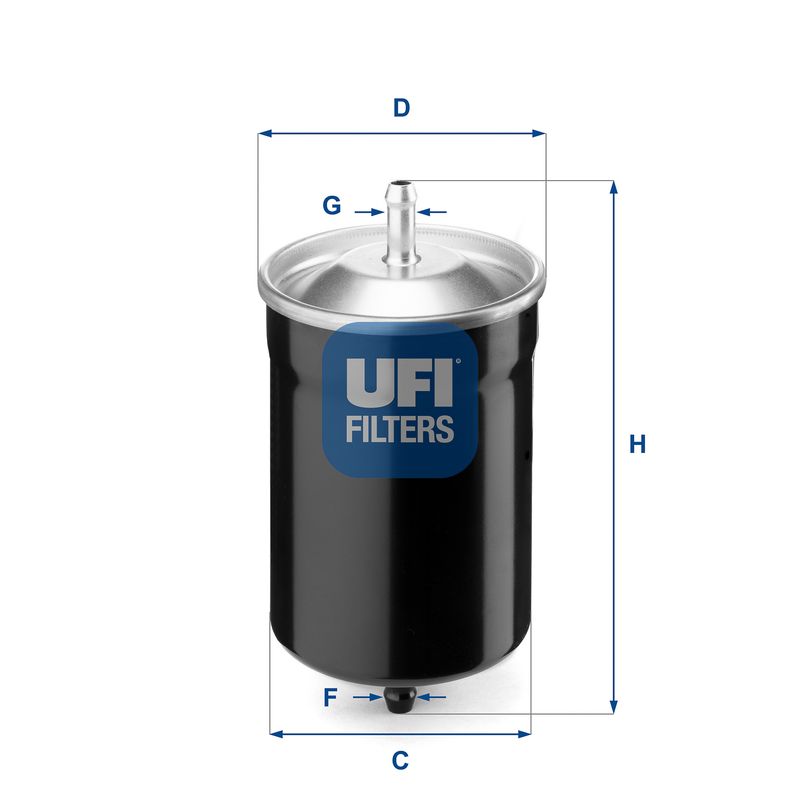 Топливный фильтр UFI 3150000