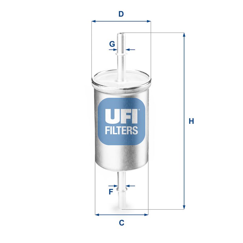 Топливный фильтр UFI 3176900