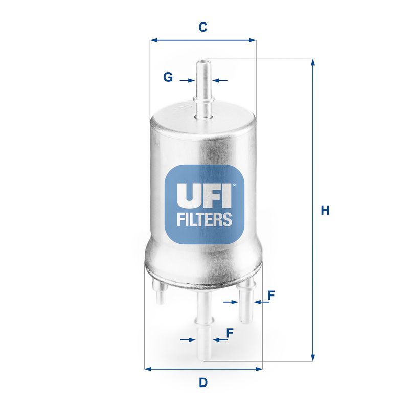 Топливный фильтр UFI 3183200