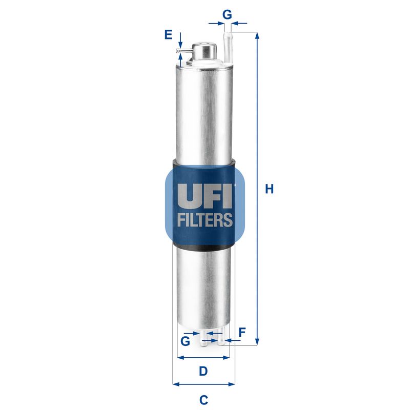 Топливный фильтр UFI 3184700