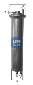 Топливный фильтр UFI 3192400