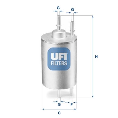 Топливный фильтр UFI 3195800