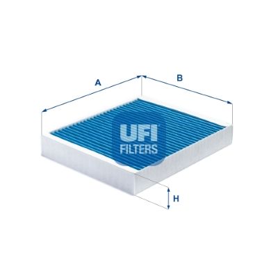 Фильтр, воздух во внутренном пространстве UFI 3417800