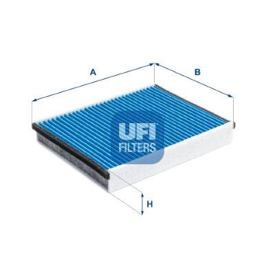 Фильтр, воздух во внутренном пространстве UFI 3421800