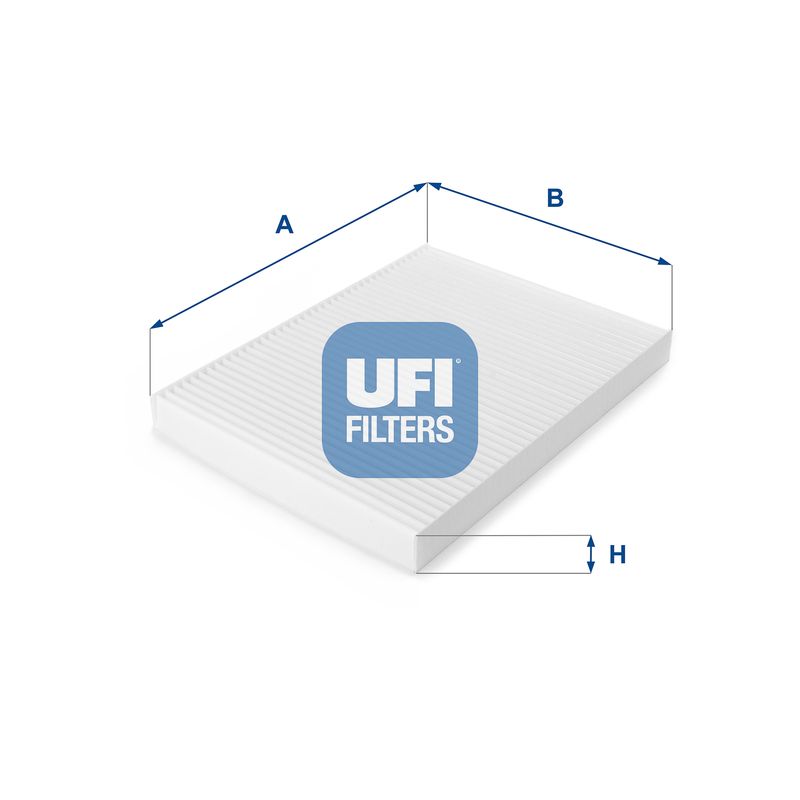 Фильтр, воздух во внутренном пространстве UFI 5300600