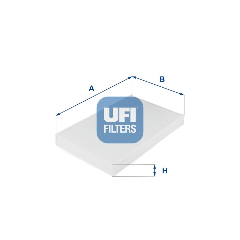 Фильтр, воздух во внутренном пространстве UFI 5303800