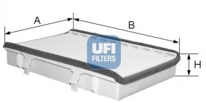 Фильтр, воздух во внутренном пространстве UFI 5304900