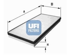 Фильтр, воздух во внутренном пространстве UFI 5306100