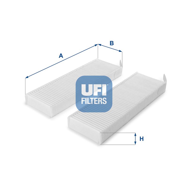 Фильтр, воздух во внутренном пространстве UFI 5315400