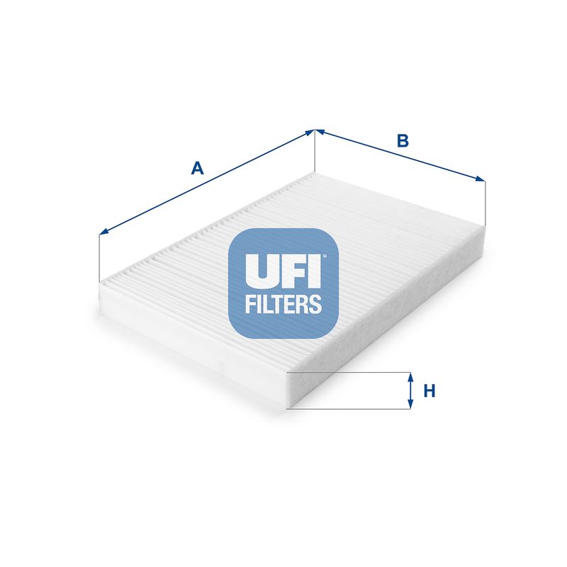 Фильтр, воздух во внутренном пространстве UFI 5316100