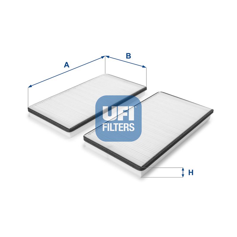Фильтр, воздух во внутренном пространстве UFI 5322800