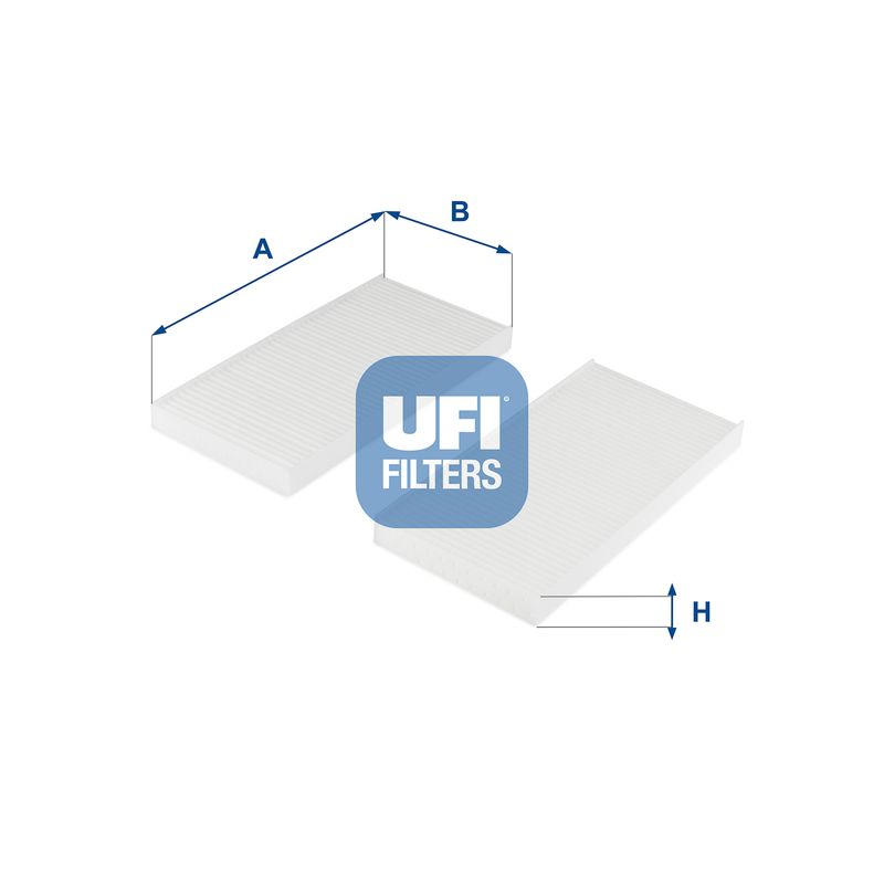 Фильтр, воздух во внутренном пространстве UFI 5325900