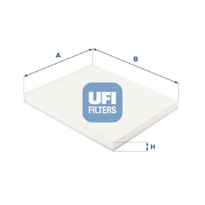 Фильтр, воздух во внутренном пространстве UFI 5339600