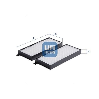 Фильтр, воздух во внутренном пространстве UFI 5339800