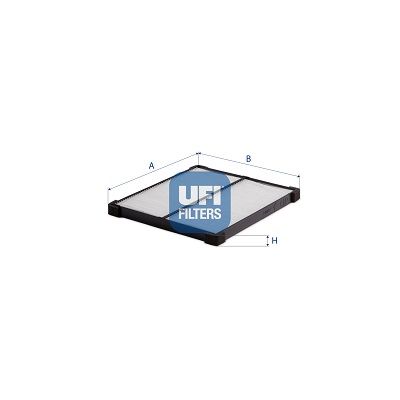 Фильтр, воздух во внутренном пространстве UFI 5357000