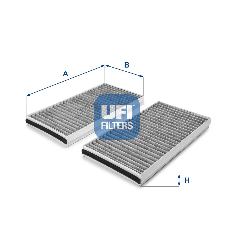 Фильтр, воздух во внутренном пространстве UFI 5412700