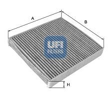 Фильтр, воздух во внутренном пространстве UFI 5416500
