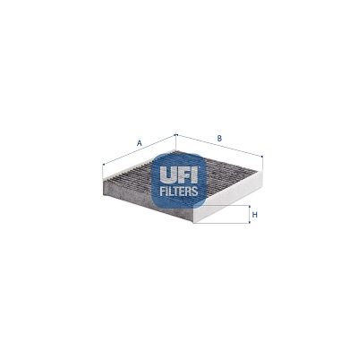 Фильтр, воздух во внутренном пространстве UFI 5438800