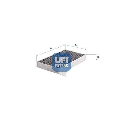 Фильтр, воздух во внутренном пространстве UFI 5439600