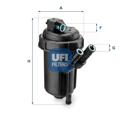 Топливный фильтр UFI 5511600