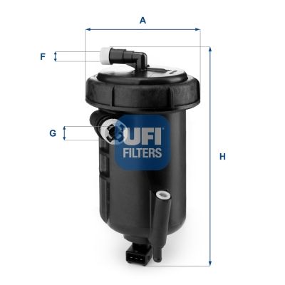Топливный фильтр UFI 5514700
