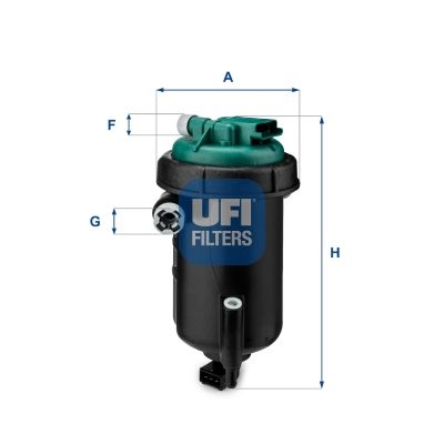 Топливный фильтр UFI 5514800