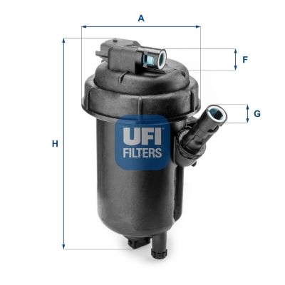 Топливный фильтр UFI 5515200