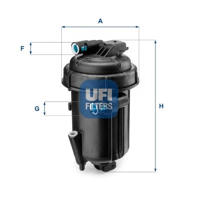 Топливный фильтр UFI 5516300