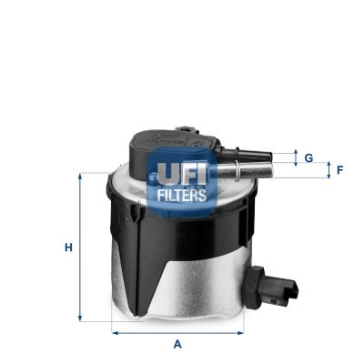 Топливный фильтр UFI 5517000