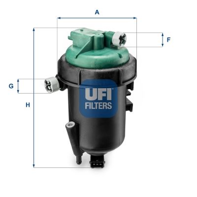 Топливный фильтр UFI 5517500