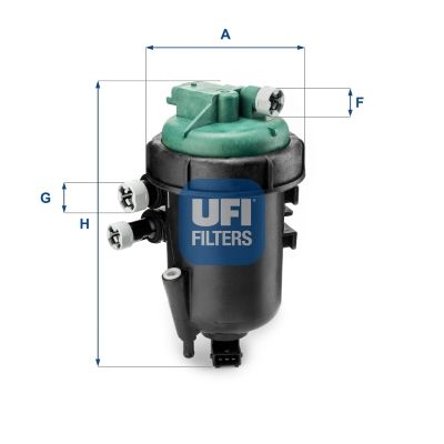 Топливный фильтр UFI 5517800