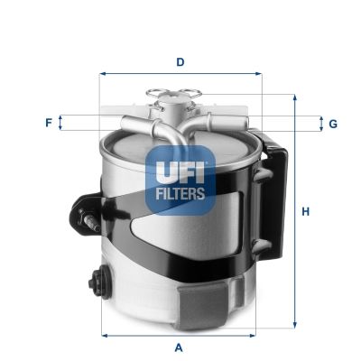 Топливный фильтр UFI 5543000
