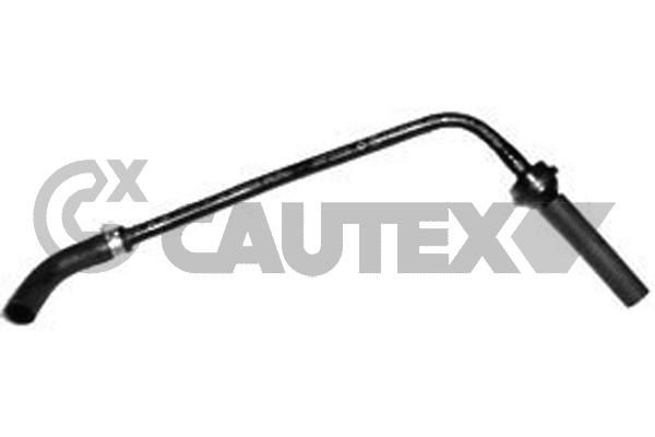 Трубка, клапан возврата ОГ CAUTEX 753121