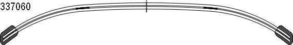 Многолистовая рессора COIL SPRINGS 1033706000