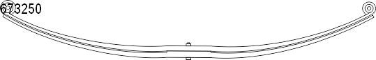 Многолистовая рессора COIL SPRINGS 1067325000