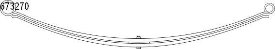 Многолистовая рессора COIL SPRINGS 1067327000
