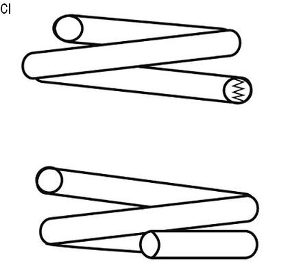 Пружина ходовой части COIL SPRINGS 14872008