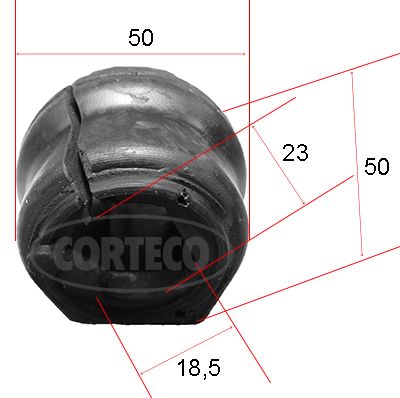 Опора, стабилизатор CORTECO 49371890